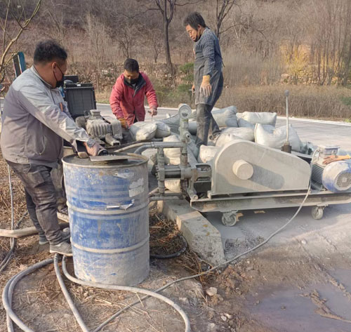 开平路面下沉注浆